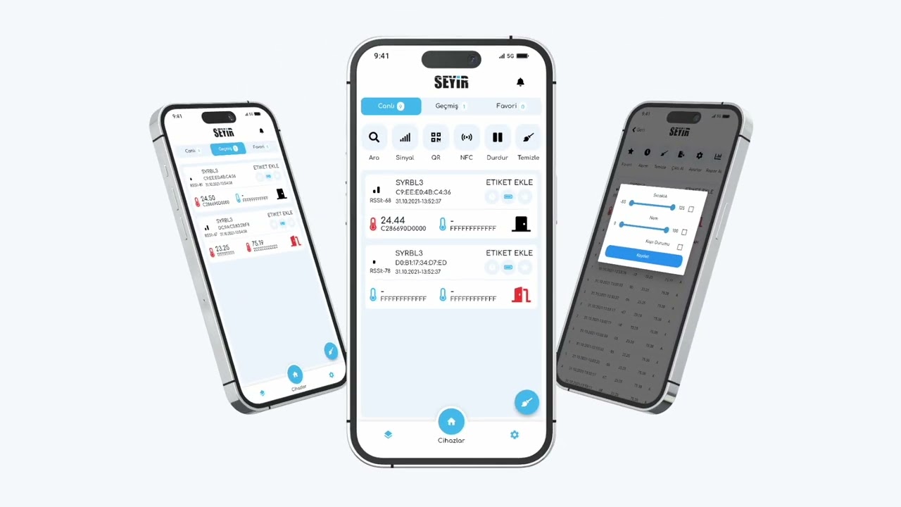 Seyir: Araç Takip Web Sitesi ve BLE Mobil Uygulaması